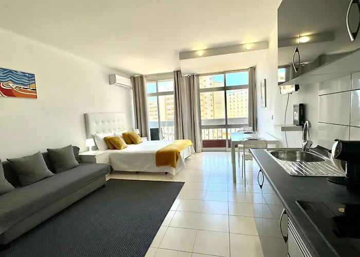 Da Rocha, 808 Tarik, Lovely Studio, Sea View, Air Conditioning, Free Wi-fi, By Ig Lägenhet