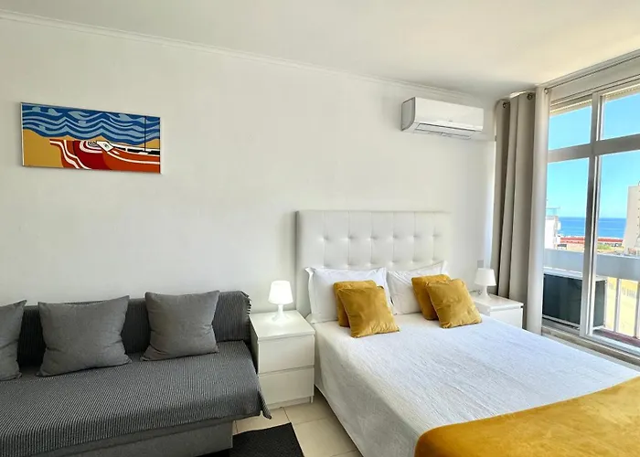 Da Rocha, 808 Tarik, Lovely Studio, Sea View, Air Conditioning, Free Wi-fi, By Ig Portimão